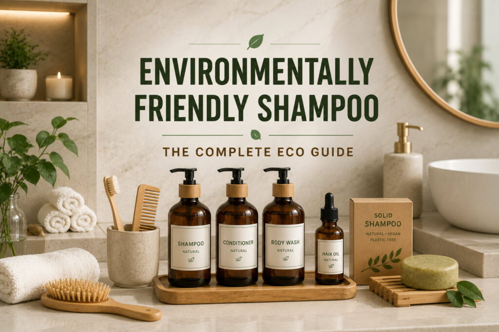 Eco guide 2026 cover with environmentally friendly shampoo bar
