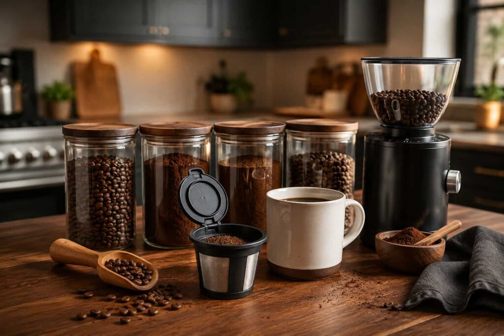 Reusable coffee filter helps reduce disposable coffee pod waste